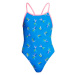 Dievčenské plavky funkita buzz bird single strap one piece girls