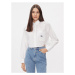 Calvin Klein Jeans Košeľa J20J222614 Biela Cropped Fit