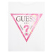 Guess Tričko J4GI35 K6YW4 Biela Regular Fit