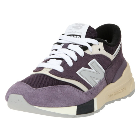 new balance Nízke tenisky '997R'  baklažánová / čierna / biela