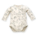 Pinokio Kids's Secret Forest Buttoned Longsleeve Bodysuit