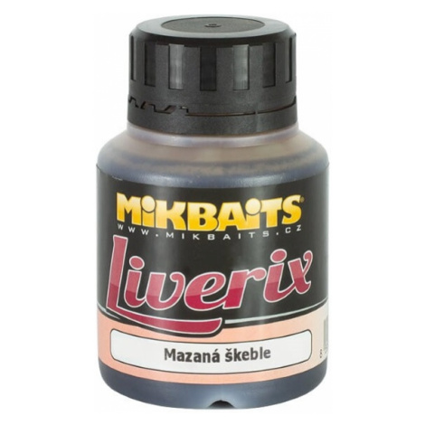 Mikbaits dip liverix mazaná škeble 125 ml