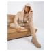 Large set of light beige velour with Michell sweatshirt