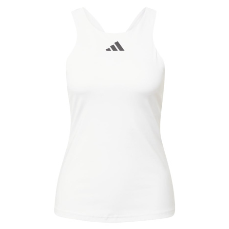 ADIDAS PERFORMANCE Športový top  čierna / biela