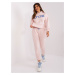 Light Pink Insulated Cotton Tracksuit