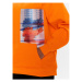 Calvin Klein Jeans Mikina J20J221153 Oranžová Oversize