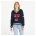 Sveter Tommy Jeans Letterman Sweater Blue