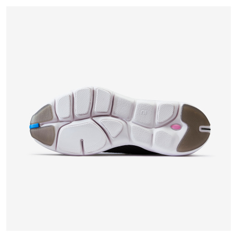 Dámska bežecká obuv Jogflow 500.1 tmavosivo-ružová KALENJI