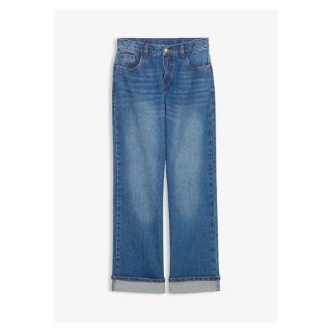 Džínsy wide-leg, Low Waist bonprix