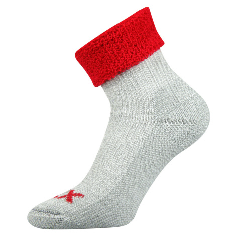 Voxx Quanta Dámske froté ponožky BM000000590000100465 červená