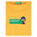 United Colors Of Benetton Mikina 3J70G10F0 Žltá Regular Fit