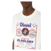 Tričko Diesel T-Just-E36 T-Shirt Biela