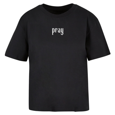 Women's T-shirt Praying Hands black