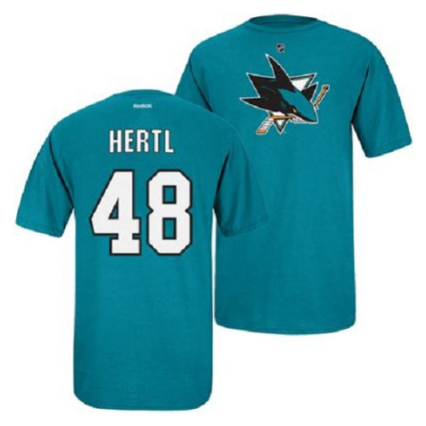 San Jose Sharks pánske tričko Tomas Hertl green Reebok