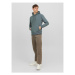 Jack&Jones Mikina 12208157 Sivá Relaxed Fit