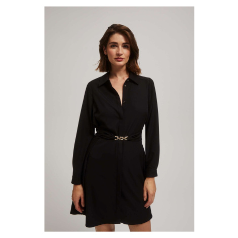 Shirt dress with belt Moodo