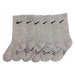 Nike Sportswear Športové ponožky  sivá melírovaná / čierna