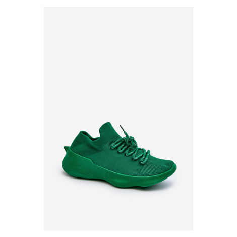 Women's slip-on sports shoes Green Juhitha
