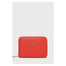 Kožená peňaženka Patrizia Pepe dámsky, červená farba