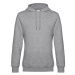 B&amp;C Unisex mikina WU02K Heather Grey