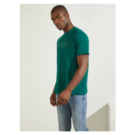 Pánske tričko U1YA00JR06K - STRM- Zelená - Guess Zelená