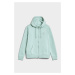 MIKINA GANT REG TONAL SHIELD ZIP HOODIE IBIZA BLUE