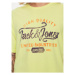 Jack&Jones Tričko Jprblulouie 12259674 Žltá Regular Fit