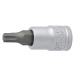 UNIOR hlavica - TORX 1/4", TX 25 - strieborná