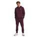 Mikina Under Armour Essential Fleece Hoodie Dark Maroon