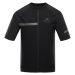 Men's cycling jersey ALPINE PRO SAGEN black