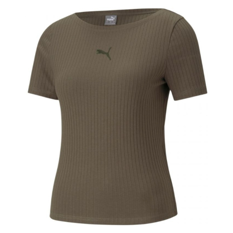 Dámské tričko Ribbed Slim W 44 XL model 16237490 - Puma