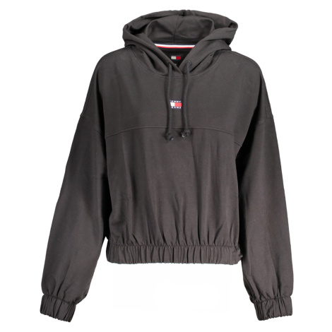 Čierna mikina Tommy Hilfiger bez zipsu