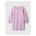 GAP Baby sweatshirt dress with logo - Girls