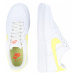 Nike Sportswear Nízke tenisky 'Air Force 1'  biela / žltá