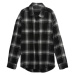 GAP LS FLANNEL Dievčenská košeľa, čierna, veľkosť