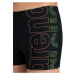 Juniorské plavecké boxerky ARENA BOYS SWIM SHORT GRAPHIC Black 548