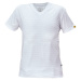 Cerva Antistatické tričko s krátkym rukávom do V NOYO ESD - Biela