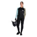 HORSEFEATHERS Dámsky bike dres Quantum LS - aquatic BLACK