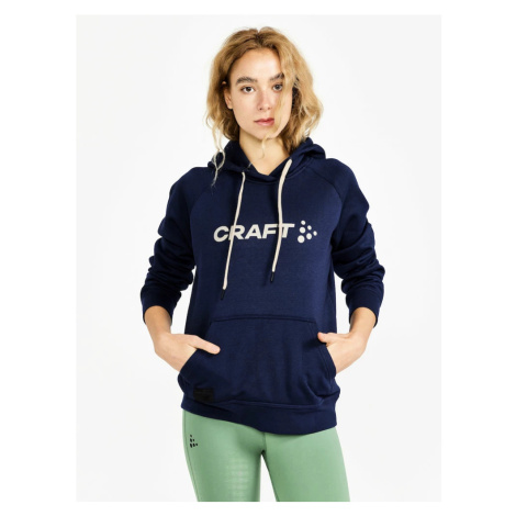 Women's Craft Core Hood Navy Blue