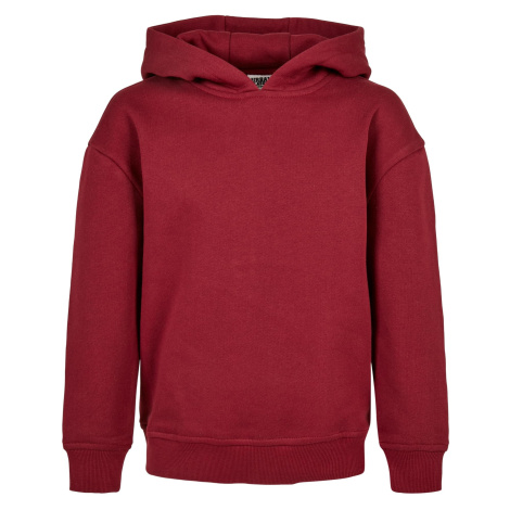 Girls' Organic Hoodie Burgundy Urban Classics