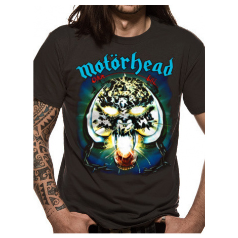 Tričko metal ROCK OFF Motörhead Overkill Čierna sivá viacfarebná