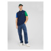 Polo Ralph Lauren Tričko  modrá / námornícka modrá / zelená / biela