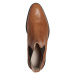 Vasky Chelsea Caramel - Dámske kožené chelsea topánky svetlo hnedé