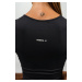 NEBBIA - Crop top tielko CONFIDENCE 476 (black) - NEBBIA