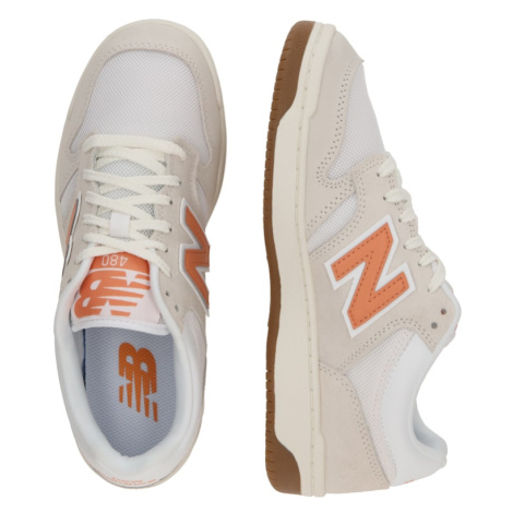 new balance Nízke tenisky '480'  béžová / oranžová / biela