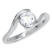 Brilio Silver Strieborný zásnubný prsteň 426 001 00422 04 58 mm