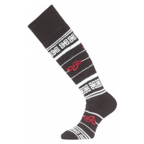Lyžiarske ponožky Lasting SEW 903 čierna