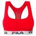 Fila FU6042 Woman Bra Red Fitness bielizeň