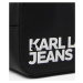 Kabelka Karl Lagerfeld Jeans Logo Embossed Camera Bag Čierna