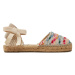 Manebi Espadrilky Yucatan Flat Valenciana Espadrilles G 0.5 P0 Farebná